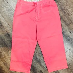 Capagallo Cotton Cropped Pants